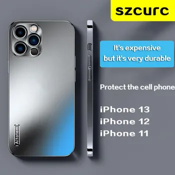 Pentru iPhone 13 Pro Max Telefon caz,ultra subțire de lux sens.iPhone 12 11 X XR 7 8 anti-toamna mat de protectie telefon mobil, geanta 0