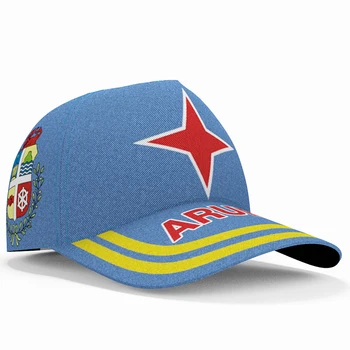 Aruba Sepci de Baseball Gratuit 3d Personalizat Numele Numărul Logo-ul Echipei Aw Pălării Teuri N Țară Călătorie olandeză Națiune Insula Steaguri articole de acoperit capul
