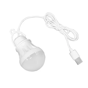 1/3/6pcs lampă cu LED-uri în aer liber portabil camping lampa Mini bec 5V USB putere lampă de carte de Lectură elev de învățare lampa de birou 5