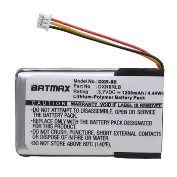 Batmax 1200mAh acumulator de schimb pentru Sugari Optica DXR-8 Baby monitor baterie DXR8RLB