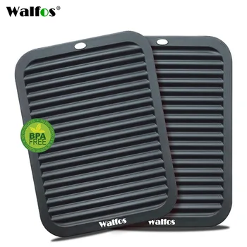 WALFOS Multi-Scop Versatil Pirostrie Mat Silicon Flexibil Fierbinte Pad Silicon Recunoscută Rezistente la Căldură Pentru apă Caldă Oale și Tigăi