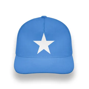 SOMALIA pălărie diy personalizat gratuit fotografia, numele, numărul som capac națiune pavilion soomaaliya republicii federale somalia imprima text de baseball capac