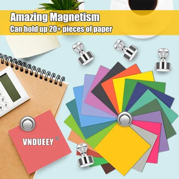 20 Buc Magnet de Frigider Magnete Ace de Metal Magnet Neodim Ace Magnetice Pioneze Fraier pentru Whiteboard Frigider, Bucătărie 2
