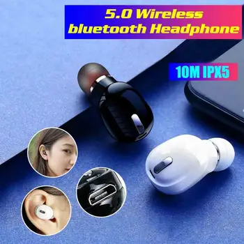 Casti Wireless Cu Microfon pentru Smartphone-uri Hands-free, Căști Sport Cu Conexiune Bluetooth si Microfon
