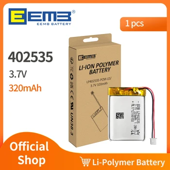 EEMB 3.7 V baterie 300mAh 402535 LiPo celule baterie litiu-polimer acumulator pentru GPS camera video mp3 mp4