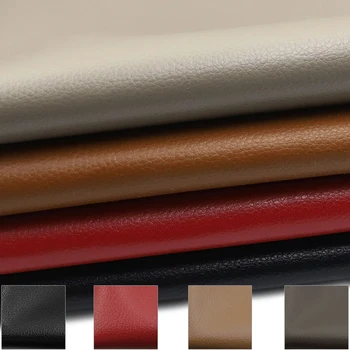Litchi PU Piele Faux din Piele Material Sintetic Pentru Cusut Arc Sac Broșe Canapea Masina DIY Hademade Material 50x68CM