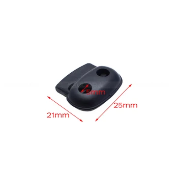 10buc/pack, material Plastic Blocare Cablu Dop de Comutare Clip Cablu Catarama Rucsac accesorii Negru Dimensiune 25mm*21mm*8mm