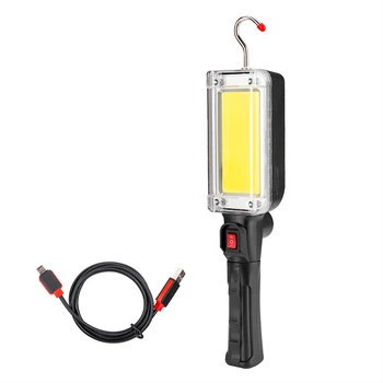 Felinar portabil cu Lanterna LED COB Magnetic Iluminat Lucru Linternas Pentru Camping Pescuit de Noapte Lampa de Noapte de Echitatie 2