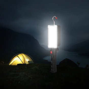 Felinar portabil cu Lanterna LED COB Magnetic Iluminat Lucru Linternas Pentru Camping Pescuit de Noapte Lampa de Noapte de Echitatie 5