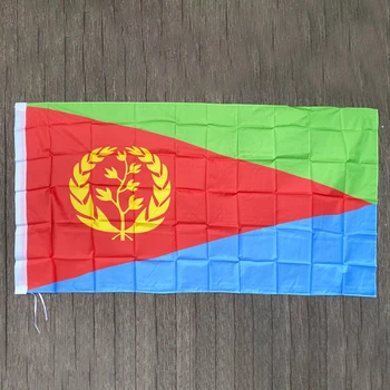 xvggdg 90X150CM Eritreea Steag din Eritreea Steaguri Naționale Poliester pentru Decor