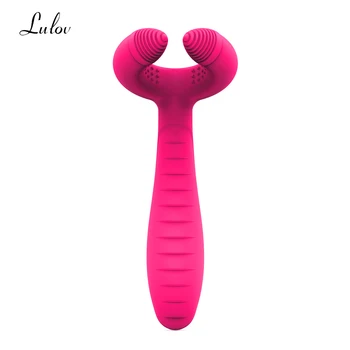 Putere 3 Motoare Dildo Vibrator pentru Femei Stimulator Clitoris jucarii Sexuale pentru Adulți Produs Inel pentru Penis Anal, Dop de Fund Masaj de Prostata