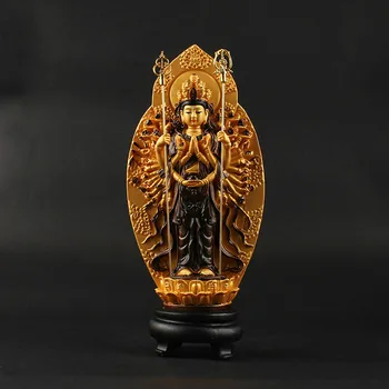 Mii De Mâini, Mii De Ochi, Guanyin Bodhisattva Avalokitesvara, Pictat De Mana, Mica Statuie A Lui Buddha, Receptiv,Buddha,