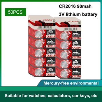 50pc Pentru Eaxell cr2016 BR2016 DL2016 LM2016 KCR2016 ECR2016 3v butonul de celule monedă cu litiu baterii pentru ceas mașină de jucărie