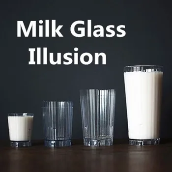 Diminuarea Lapte Ochelari Trucuri Magice Lapte De Sticlă Iluzie Magician Etapă Pusti Prop Mentalism Comedie Mai Mult Lapte Magia Cupa