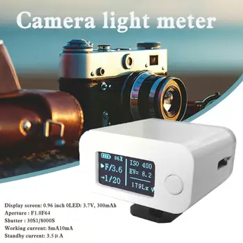 0.96 Inch 0led M08 Contor de Lumină aparat de Fotografiat Fotometru Fotografie Lumină Set-top Metru Reflecție Z1v2 3
