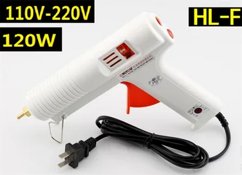 120W Hot Melt Glue Gun cu 2pc 11mm Lipici Stick de Căldură Temperatura Instrument Industriale Arme Termo Gluegun de Reparații de Căldură Instrumente
