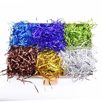 100g Colorate Tocata Folie de Hârtie Rafie Confetti Strălucitoare DIY Cutii de Cadouri Ambalare de Umplere Nunta de Ziua Favoruri de Partid Decor 5