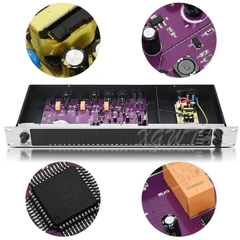 31 Segment Efect Egalizator Controler de Înaltă Bass EQ Mixer de Reducere a Zgomotului Digital Equalizer Procesor Audio Etapă Echipamente DJ 4