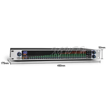 31 Segment Efect Egalizator Controler de Înaltă Bass EQ Mixer de Reducere a Zgomotului Digital Equalizer Procesor Audio Etapă Echipamente DJ 5