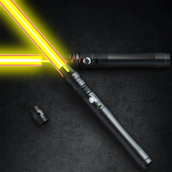 Metal Laser RGB Sabie cu Laser Jucarii Sabie de Lumina 7 Culori Schimbare Copii Soundfonts Force FX FOC Blaster Jucării Jedi Sabie cu Laser Cadou 1