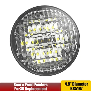 Noi Par 36 LED-uri Rotunde Sigilate Fascicul de 12V 24V 36V Fata Faruri Pentru Stivuitor Camion Taxi Tractor Lumini 18W LED Lumina de Lucru Par36