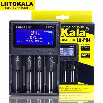 2022 Noi LiitoKala Lii-PD4 Litiu, Încărcător de Baterie pentru 18650 26650 21700 18350 AA AAA 3.7 V/3.2 V/1.2 V Litiu Acumulator NiMH Origine