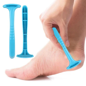 Profesională Mâner de Plastic de Piele Moartă Bătături de Ștergere Instrumente de Îngrijire Picioare Îngrijire Picioare Pedichiura Cuțit picior pedichiura spa bath