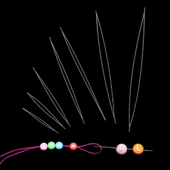 5Pcs ștrasuri din Mărgele Ace Ace Deschide Curbe Ac pentru Margele Brățară DIY Bijuterii Instrumente de a Face Manual cu Margele de Filetare Ace