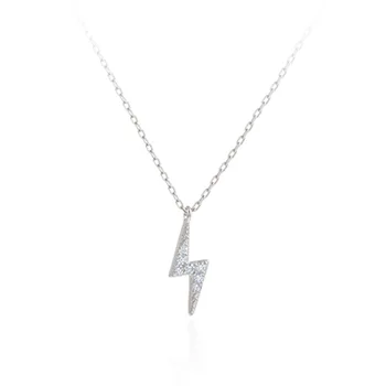 100% Argint 925 Farmec Cristal Pandantiv Colier Pentru Femei Petrecerea De Nunta Bijuterii Cravată Guler Cadou Picătură De Transport Maritim În 2020 2