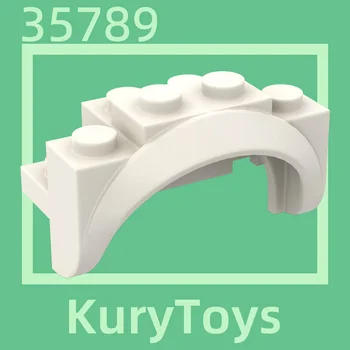 Ikeard Jucării DIY MOC Pentru 35789 bloc de piese Pentru Vehicule, Apărătoare de noroi 4 x 2 1/2 x 2 cu Arc Rotund, Solid Știfturi