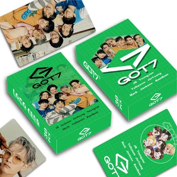 30BUC/Set Kpop GOT7 Nou Album Dublu Partea Lomo Cărți de Self-Made HD Tipărite Album Photocards Carte de Fotografie pentru Fanii de Colectare Cadou