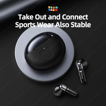 Disney F5 Wireless Căști Bluetooth Căști 5.1 Impermeabil Sport Căști de Reducere a Zgomotului Căști cu Microfon 2