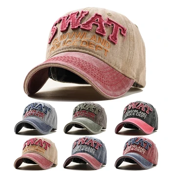 Șapcă de Baseball pentru Bărbați Spălat Capac de Bumbac Vara Sapca Snapback Bumbac Pentru Femei Hip Hop Șapcă de Camionagiu Streetwear Tata Pălărie 0