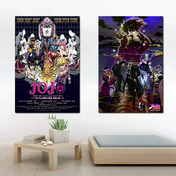 Aventura Bizar Jojo lui Grup Manga Panza Poster de Artă și Arta de Perete Imagine Print Modern Family Decor dormitor Postere