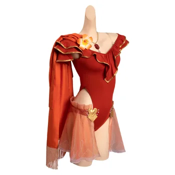 Foc pentru că Emblema Eroi Edelgard·Von·Fresberg Cosplay Costum Salopeta Mantie de costume de Baie Costume de Halloween Costum de Carnaval 4