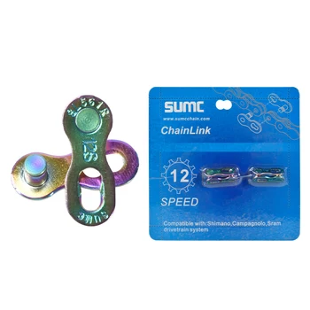 SUMC 2 Perechi de Biciclete Lanț Link Rapid 6/7/8 9 10 11 12 Viteza Lipsește Link-ul Reutilizabile MTB Biciclete Rutier în Lanț Magic Catarama Shimano/SRAM