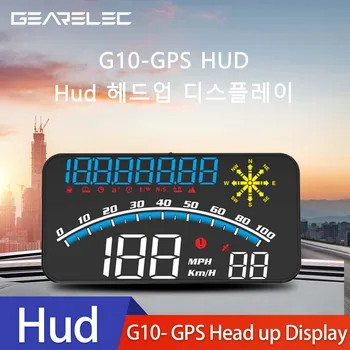 G10 GPS HUD Auto Vitezometru Head Up Display Auto Smart Digital de Alarmă Memento Metru Electronice Auto Accesorii pentru Masina