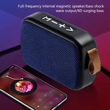 Difuzor Bluetooth Mini Bandă Țesătură Portabil Lunga a Bateriei Lifesound Wireless Audio HiFi Sunet de Calitate 5.0 Cu USB Pentru Xiaomi