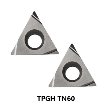 100% Originale Insertii Carbură TPGH TPGH080202 TPGH090204 TPGH110204 TPGH110304 TPGH160304 TN60 de Cotitură Cutter cutite de Strung