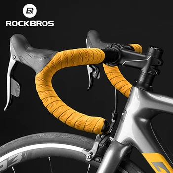 ROCKBROS Bicicleta Ghidon Bandă Non-Alunecare de Absorbție de Șoc Centura Ultralight Rezistent la Uzura Ciclism Curea MTB Biciclete Rutier Accesorii