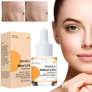 2.5% Retinol Firming Serum Facial pentru Ochi Anti-imbatranire, Antirid Esență se Estompeze Liniile Fine Firma Lift Hidratanta Hranesc Cosmetice coreene