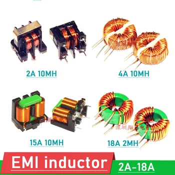 2A 4A 15A 18A filtru EMI inductor de mod comun inductor f/ AC DC EMI puterea de Filtrare a interferențelor electromagnetice Zgomot de Filtrare