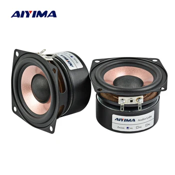 AIYIMA 2 buc 2.5 Inch Audio Gamă Completă Difuzor 4 8 Ohm HIFI Home Theater 8-15W Muzica Desktop Speaker Difuzor