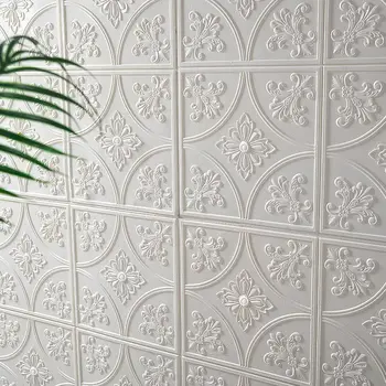 70x70cm Tavan perete 3d autocolante autoadezive decorative, rezistent la apa si umiditate-dovada 3d tridimensional acasă autocolante de perete 2