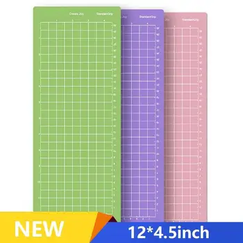 Noi 3pcs Color 12*4.5 inch Lipicios Non-alunecare de Mână Cont Diy Tăiere Mat pentru Cricut și Camee 4 Card Mat