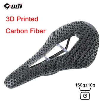 ODI Fibra de Carbon 3D Imprimate Biciclete Șa 143mm Ultra Ușoare și Respirabil Munte Biciclete Perna Moale a Scaunului pentru Drum de Biciclete/MTB