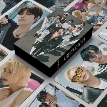 55PCS/Set Kpop fără stăpân COPII Nou Album MAXIDENT Colecție de cărți Poștale Photocards HD Tipărite LOMO Carduri Cadou Pentru Fanii de Colectare