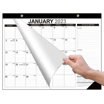 Calendar De Birou 2023 2023 Ianuarie-Iunie 2024 Profesionale Calendar De Birou 2023 Cu Mare Lunar De Pagini Și De A Face Lista
