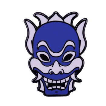 Blue Spirit Măști Insigna Avatar Last Airbender Email Pin-Prințul Zuko Brosa Accesorii 1