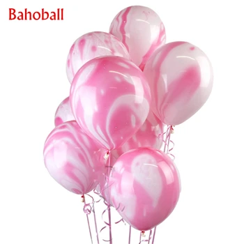 10buc 3.2 g Decor Nunta agat marmură balon Colorat Latex air Ballon baloes babyshower băiat Ziua de nastere Partid Decor Consumabile